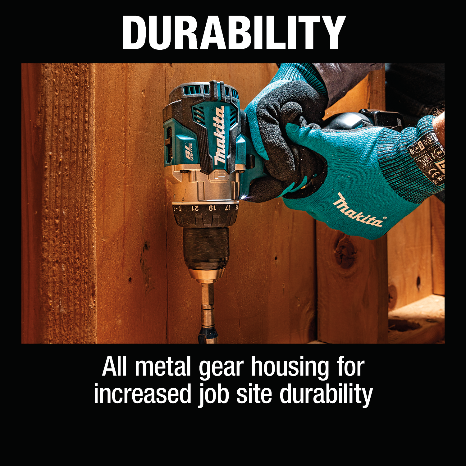 Makita XPH16Z - 18V LXT® Lithium‑Ion Compact Brushless Cordless 1/2" Hammer Driver‑Drill
