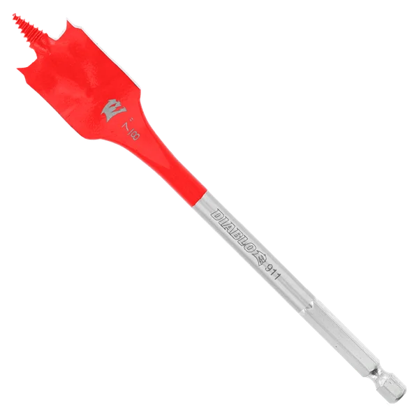 Diablo DSP2110-P2 - 7/8" x 6" Spade Bits for Wood (2-pk)