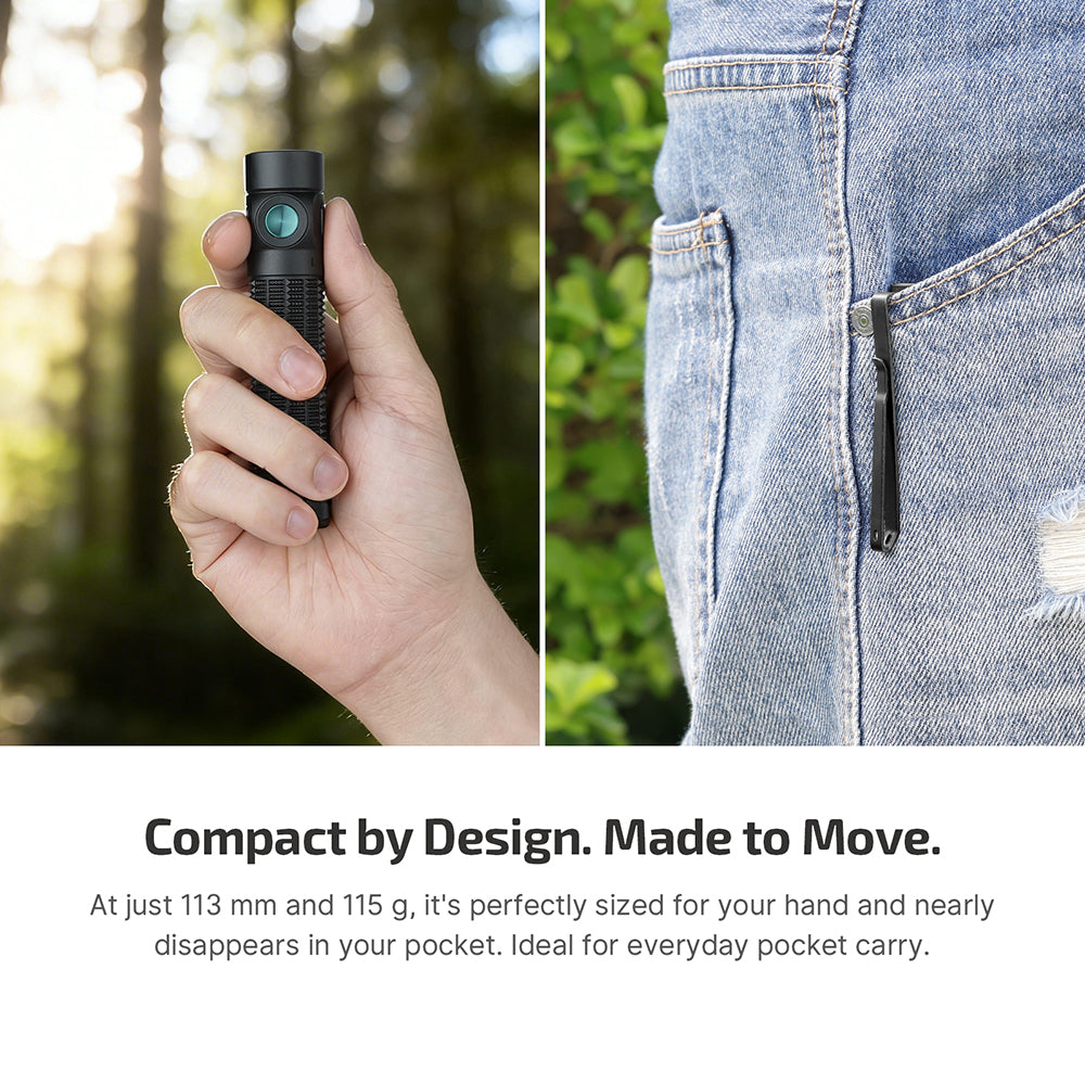Olight Baton 4 Pro Dual Switch High Lumen Compact EDC Flashlight