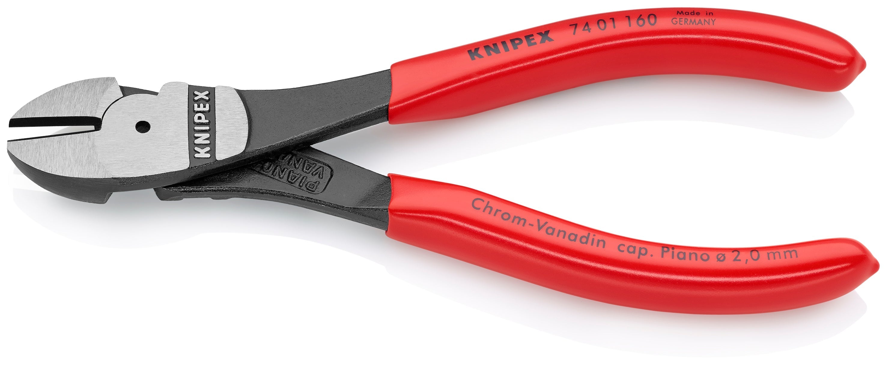 Knipex 7401160SBA - 6 1/4" High Leverage Diagonal Cutters KNIPEX