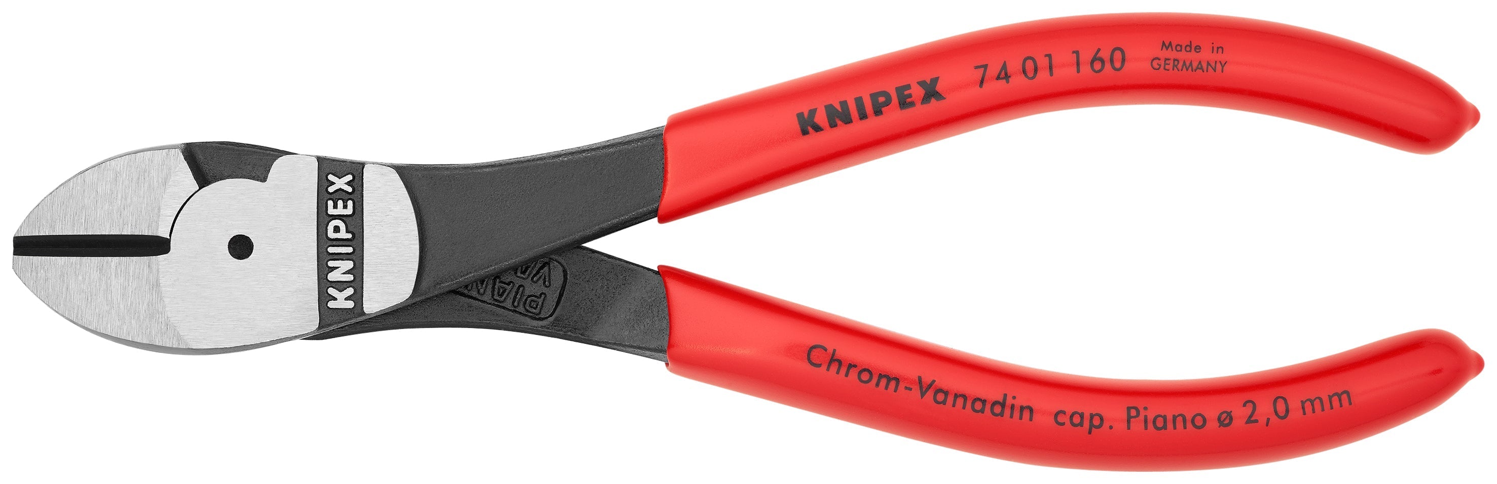 Knipex 7401160SBA - 6 1/4" High Leverage Diagonal Cutters KNIPEX