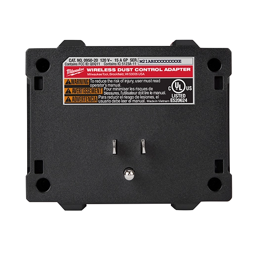 Milwaukee 0950-20 - Wireless Dust Control Adapter & Remote Kit