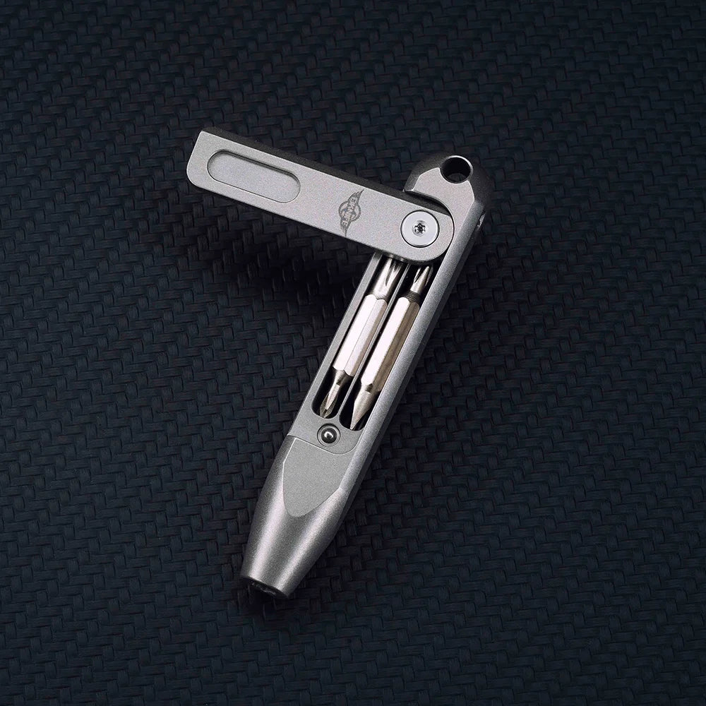 Oknife Otacle D1 Titanium EDC Multi-Bit Driver