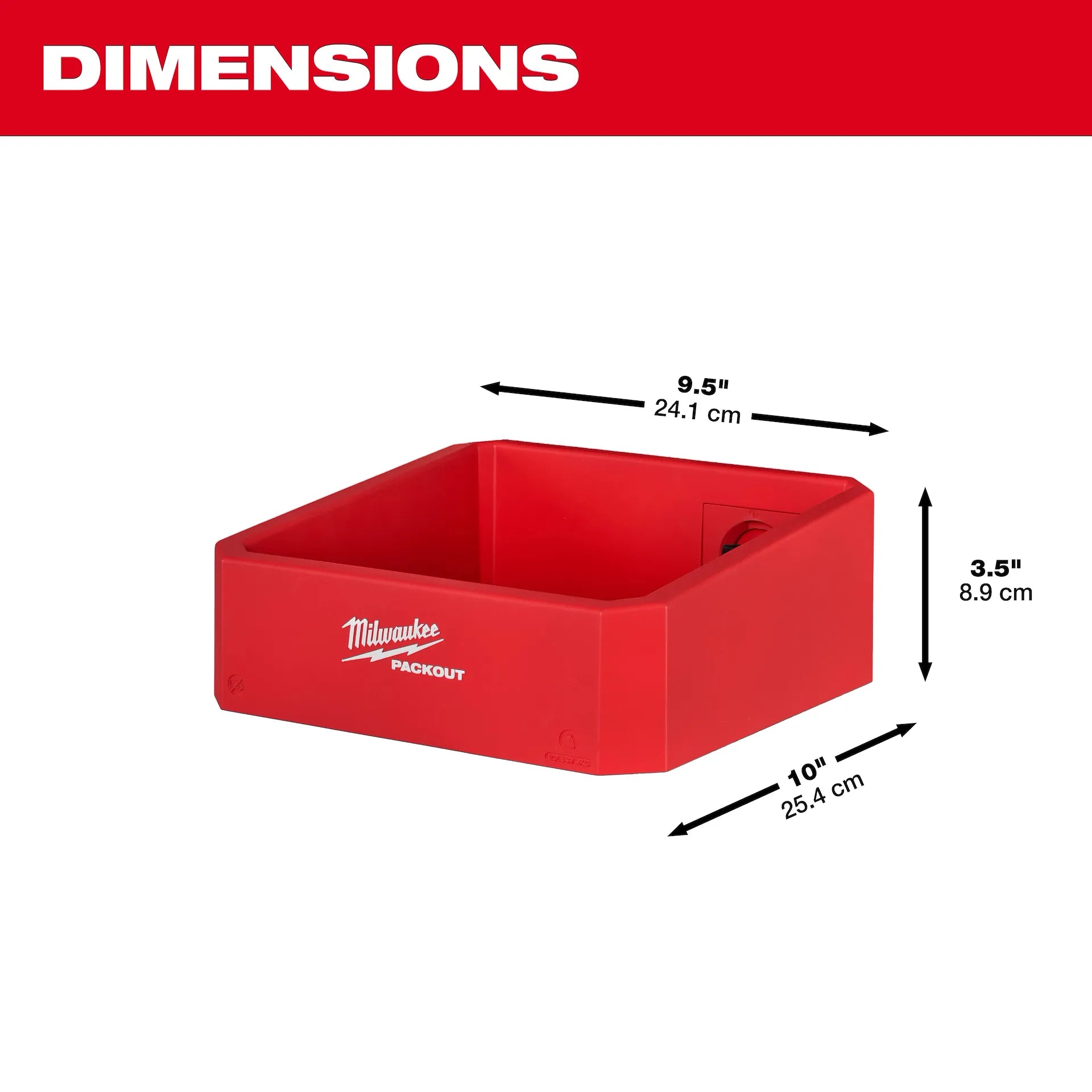 Milwaukee 48-22-8347 - PACKOUT Compact Shelf