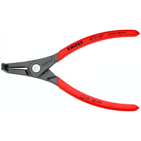 Knipex 4921A21SBA - 6-1/2" External 90° Precision Circlip Pliers