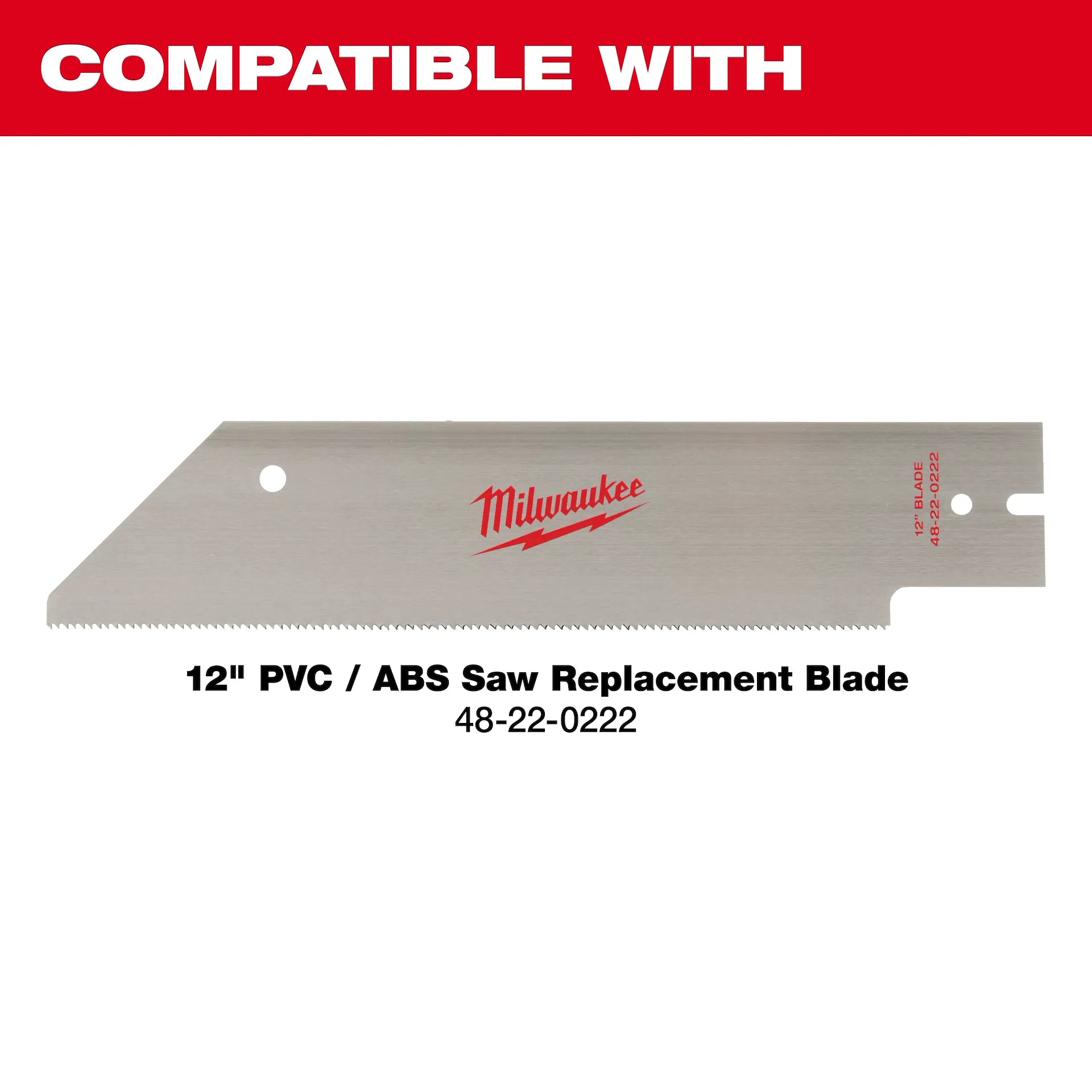 Milwaukee 48-22-0212 - 12" PVC/ABS Saw