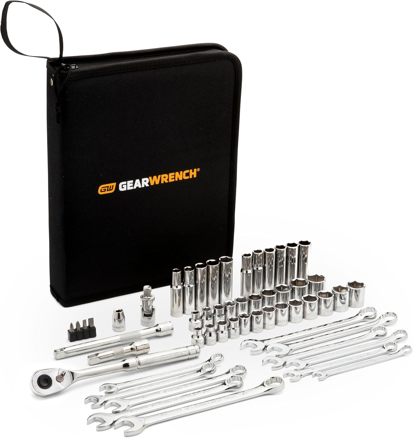 Gearwrench GWCBMTS54P - 54 Piece 3/8" Drive Mobile Mechanic Tool Set