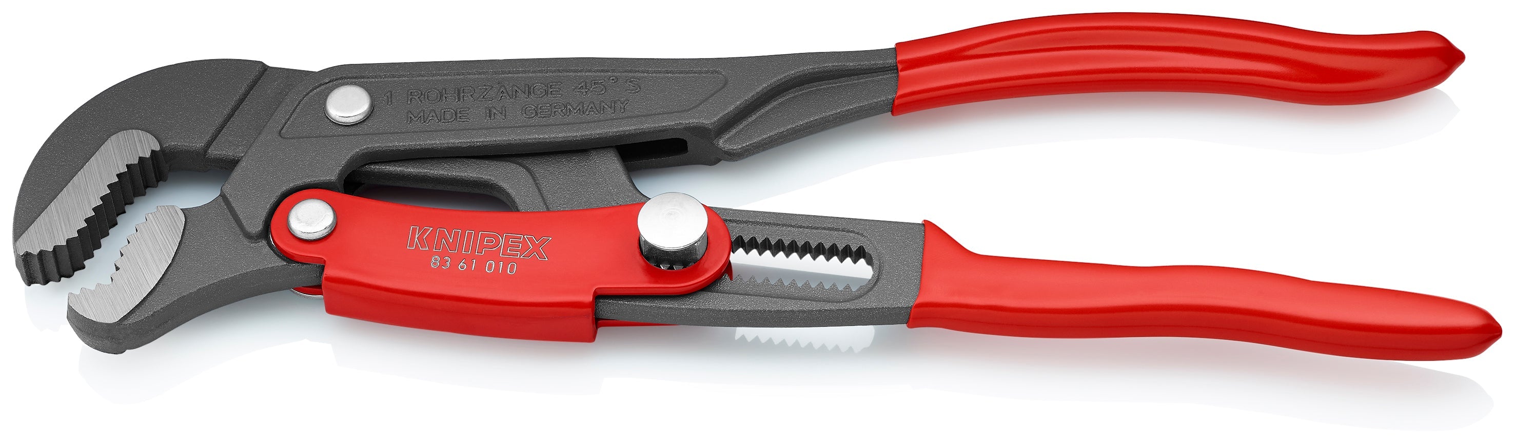 Knipex 8361010 - 13" Rapid Adjust Swedish Pipe Wrench-S-Type - Wise Line Tools