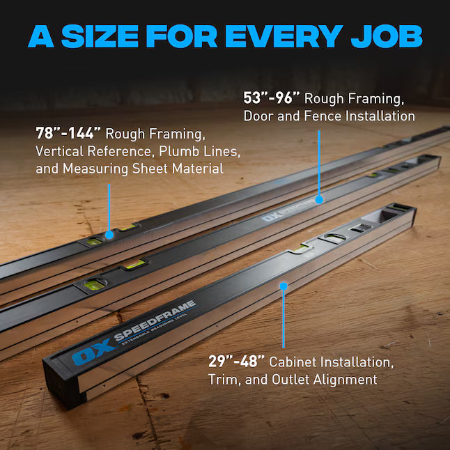 OX-P635202 - 53″- 96″ Pro SpeedFrame Level