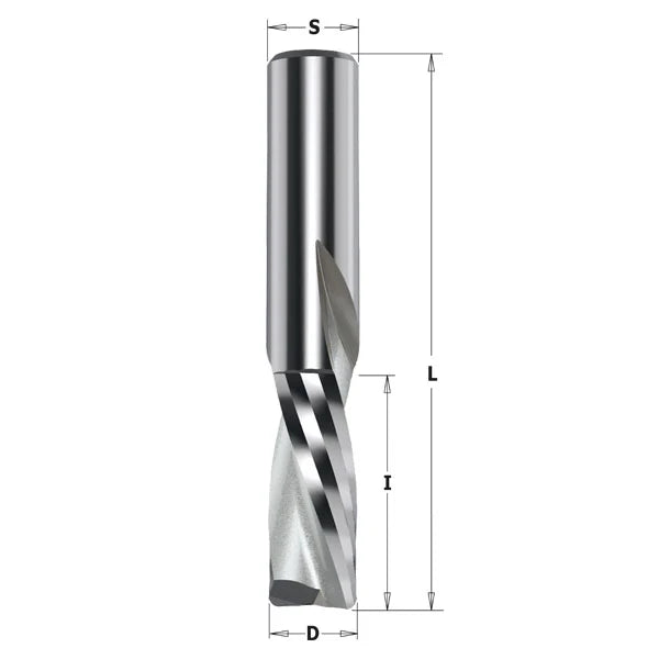 CMT 192.001.11 - 1/4" Shank 1/8" D Carbide Downcut Spiral Router Bit