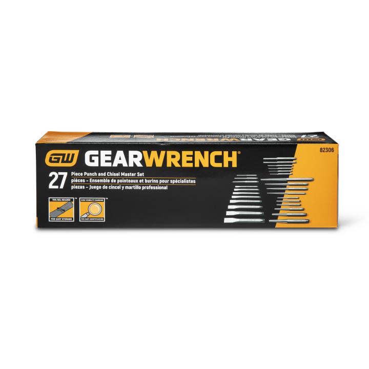 Gearwrench 82306 - 27 Piece Punch and Chisel Set