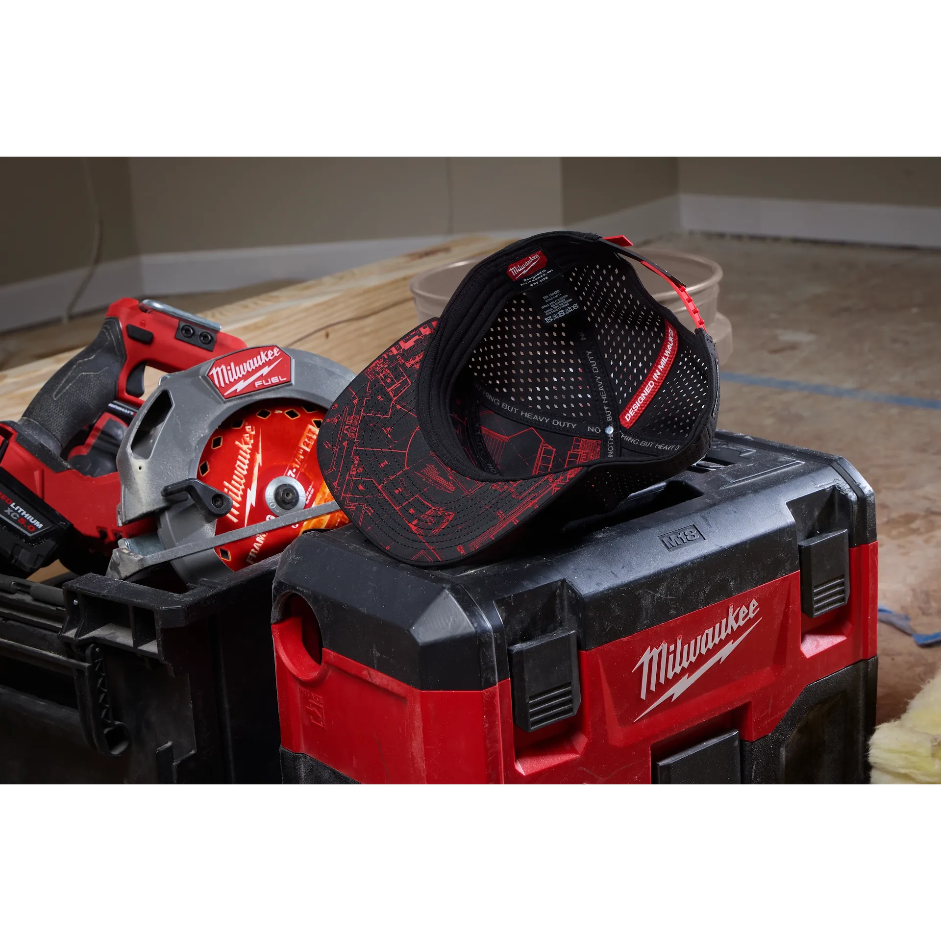 Milwaukee M771B - Flat Brim Snapback