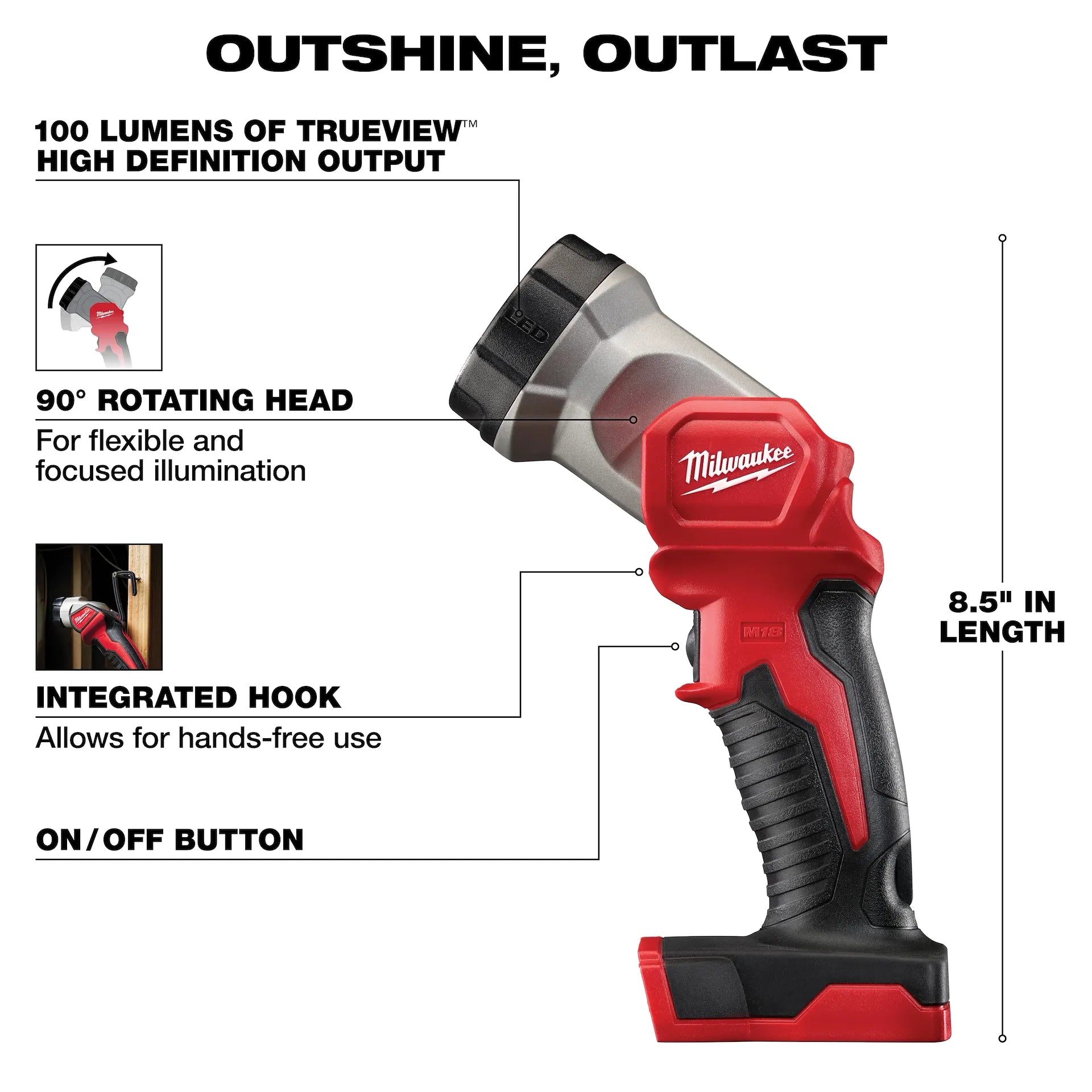 Milwaukee 2695-24 - M18 Cordless LITHIUM-ION 4-Tool Combo Kit
