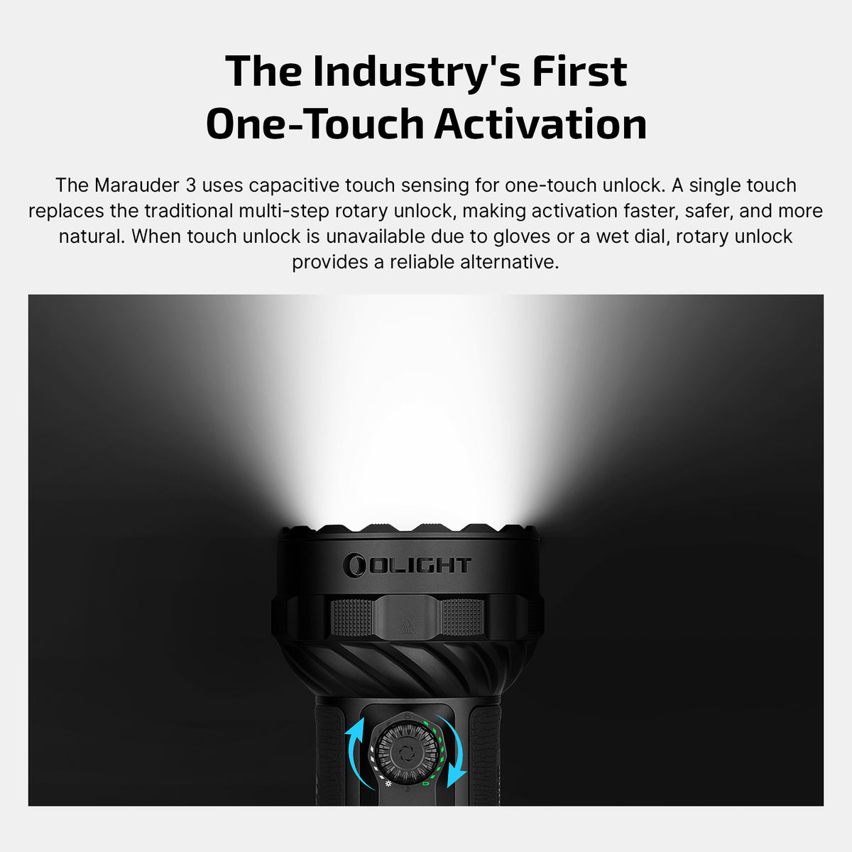 Olight Marauder 3 25,000 Lumen High Power Rechargeable Flashlight