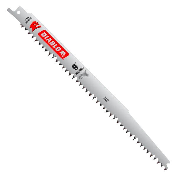 Diablo DS0905FG5 - 9" 5TPI Fleam Ground Reciprocating Saw Blades for Pruning (5-pk)