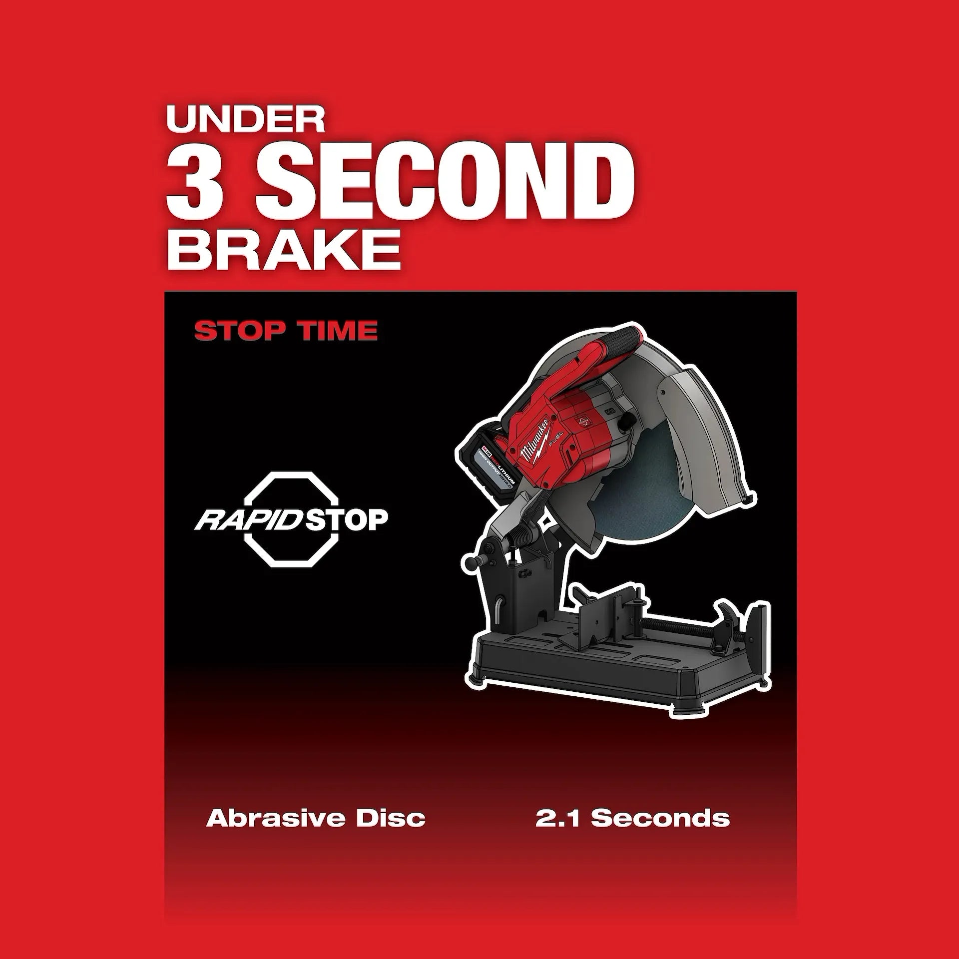 Milwaukee 2990-20 - M18 FUEL 14" Abrasive Chop Saw