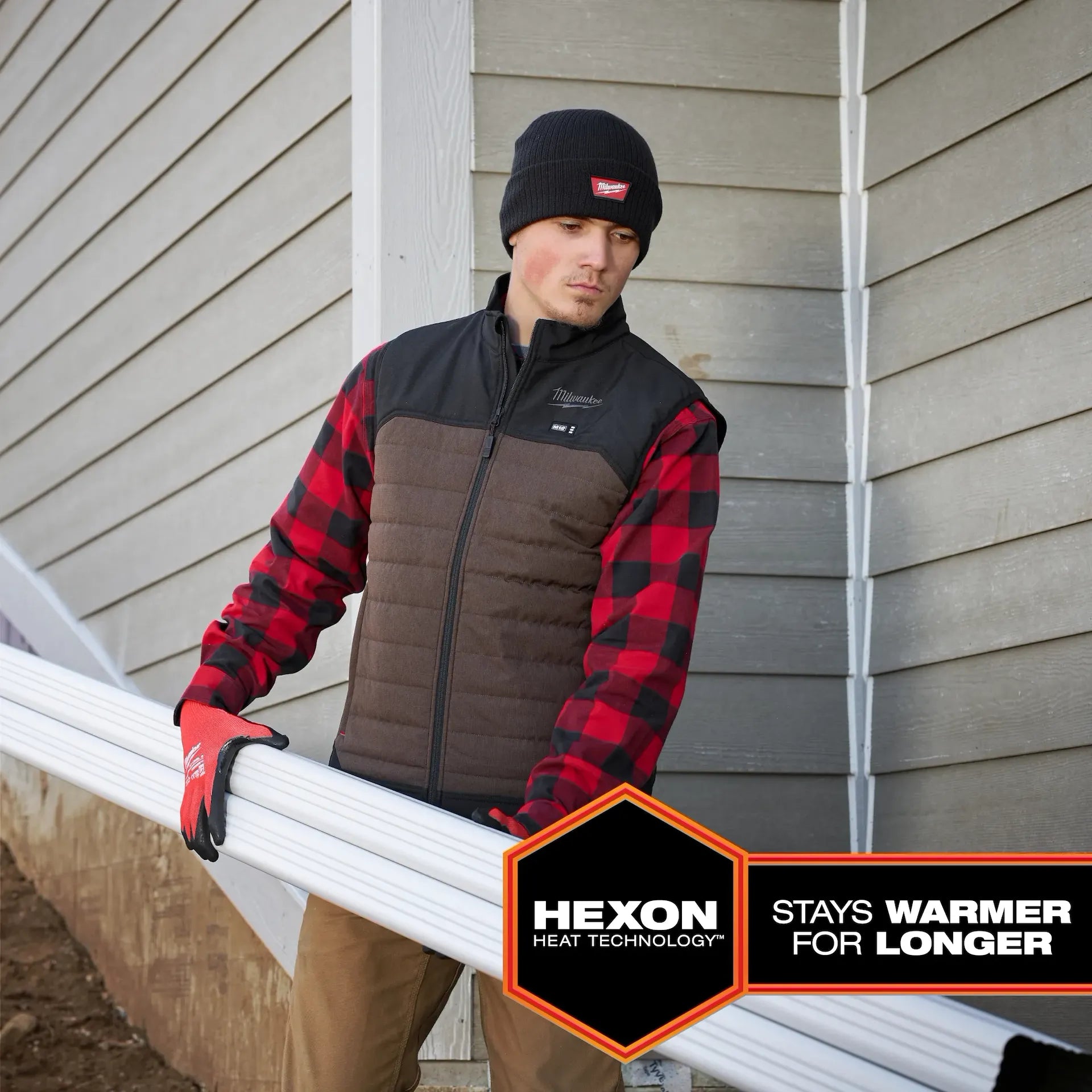 Milwaukee Men's Black AXIS Heated Vest