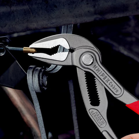 Knipex 8751180SBA - 7" Cobra ES Extra Slim Water Pump Pliers