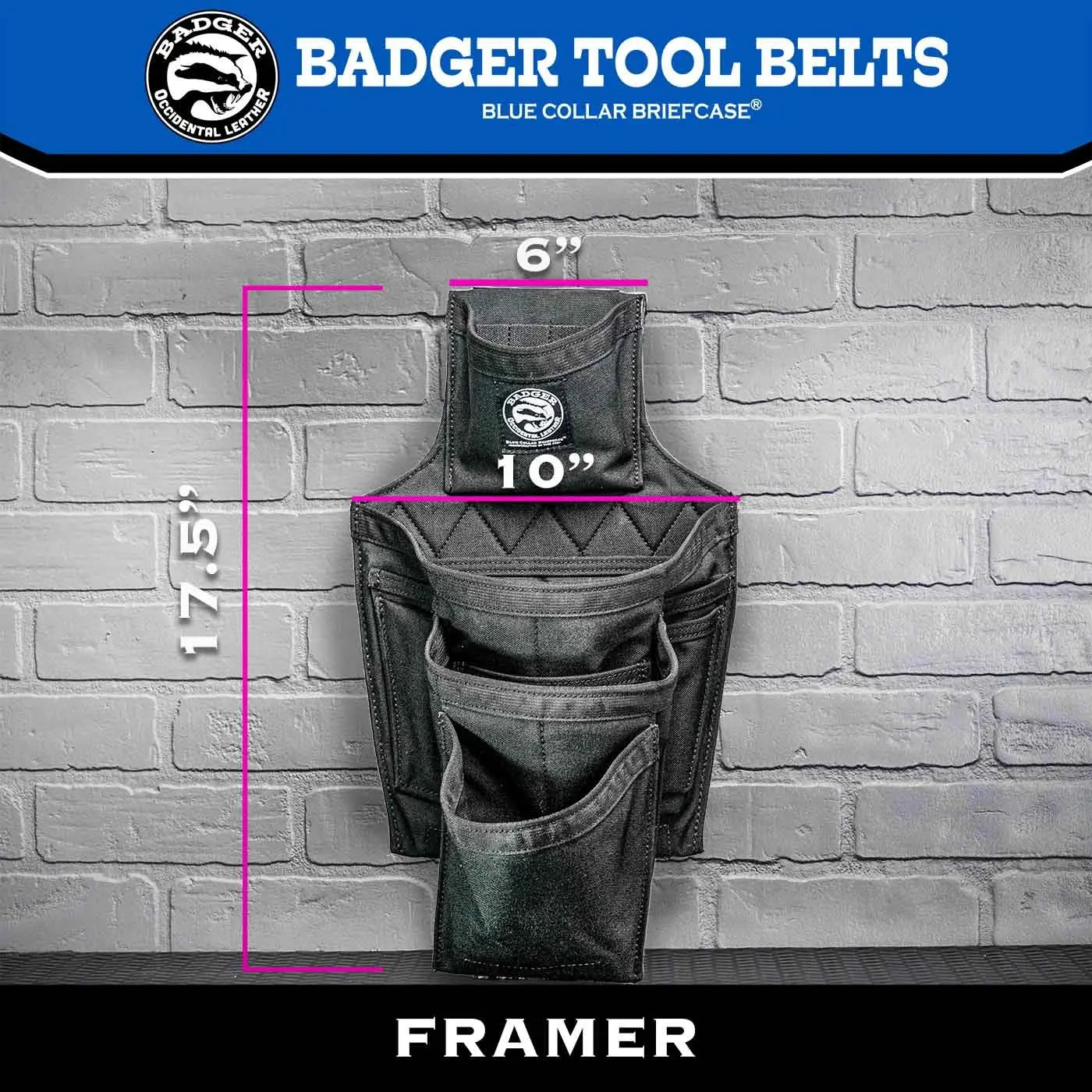 Badger Framer Tool Belt Set - Wise Line Tools