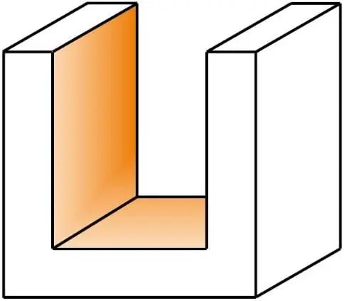 CMT 811.127.11 - 1/2-Inch Short Series Straight Bit CMT