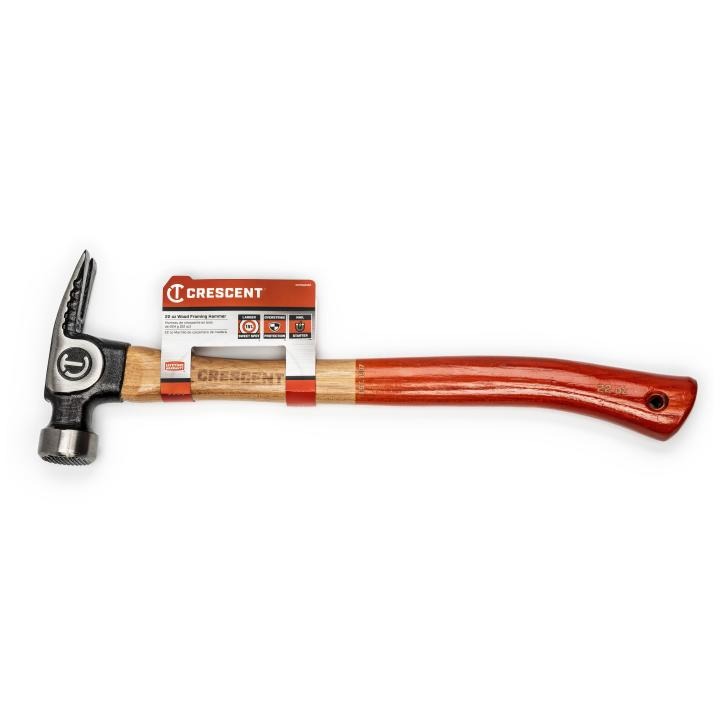 Crescent CHFRAM22 - 22 oz. Wood Milled-Face Framing Hammer
