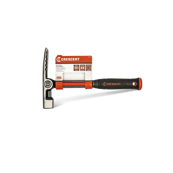 Crescent CHSBK24 - 24 Oz. Brick Hammer with Steel Handle