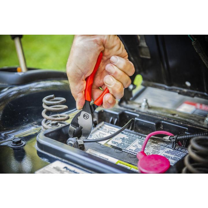 Crescent HTZ28 - 8" Z2 Dipped Handle Slip Joint Pliers