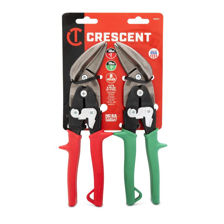 Crescent M6M7R - 2 Piece Offset Aviation Snip Set
