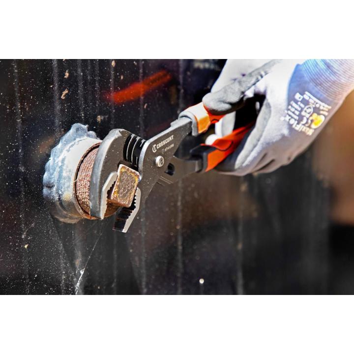 Crescent RT400SGSET2R-05 - 2 Piece Grip Zone™ V-Jaw Tongue & Groove Plier Set with Dual Material Rawhide Handle