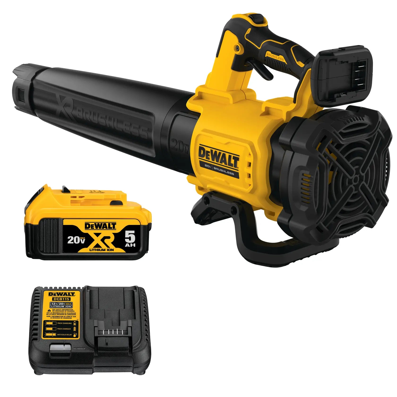 DEWALT DCBL722P1 - 20V MAX XR Brushless Cordless Handheld Blower Kit