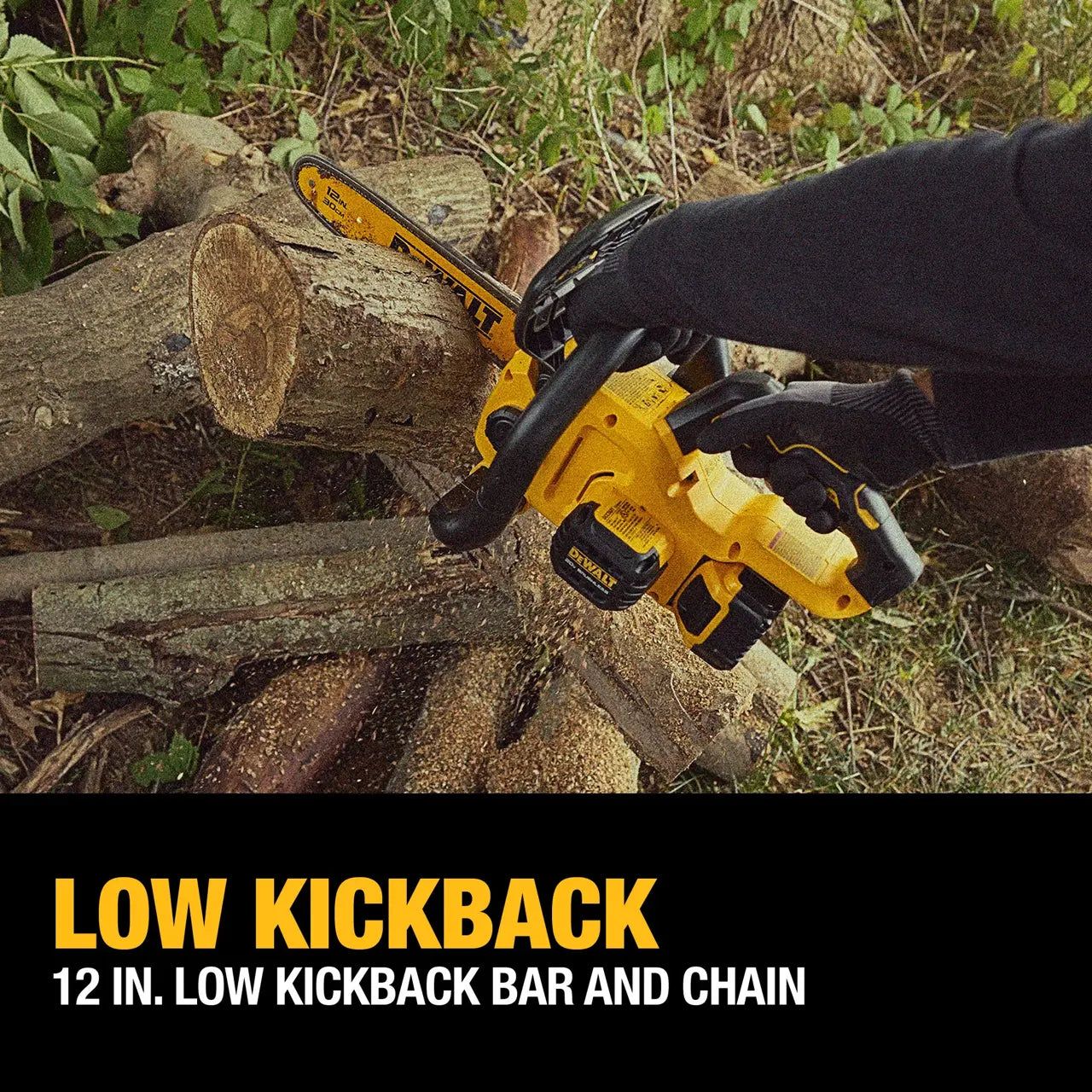 DEWALT DCCS621P1 - 20V MAX* 12-In. Compact Brushless Cordless Chainsaw Kit