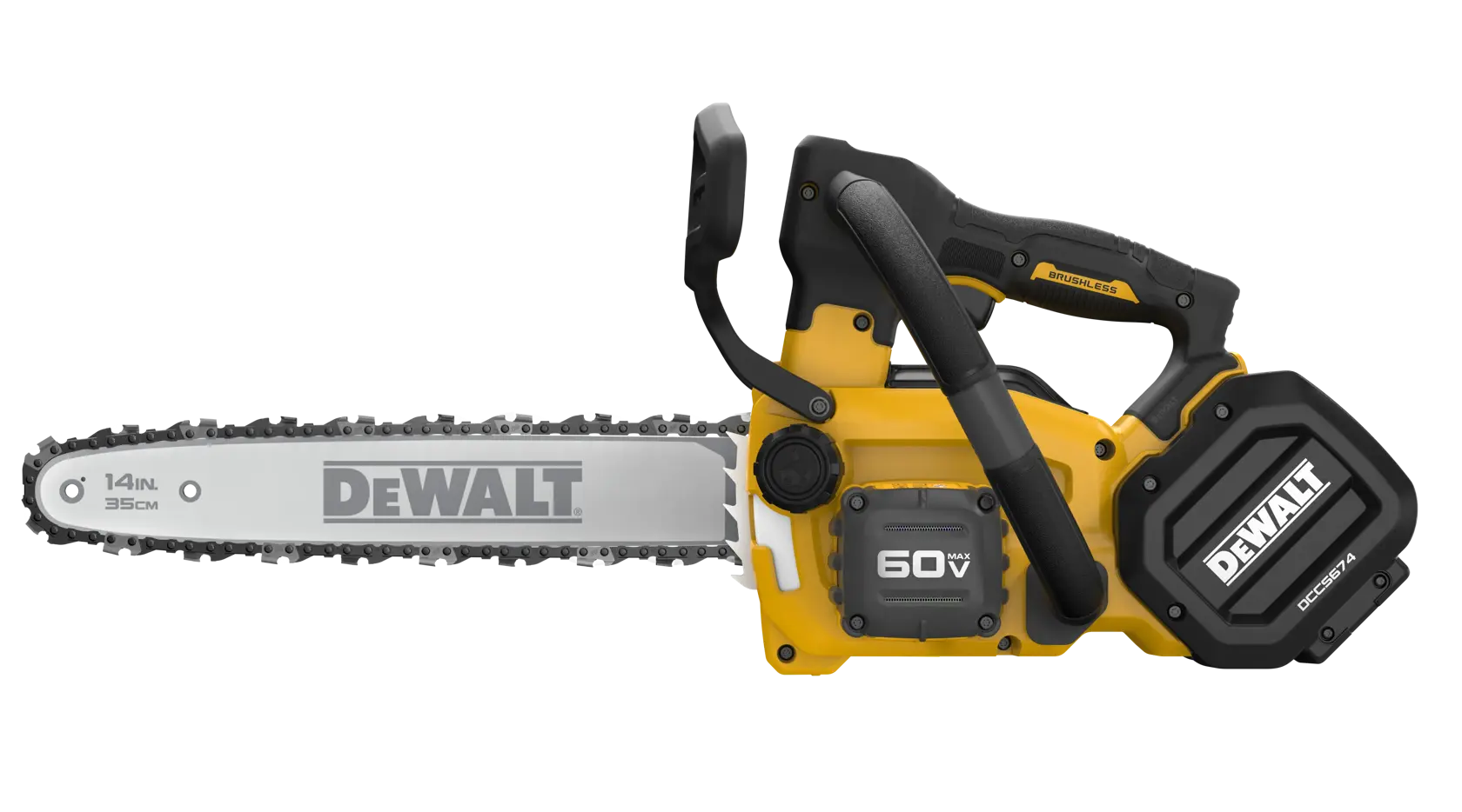 DEWALT DCCS674B - 60V MAX 14-in. Top Handle Chainsaw