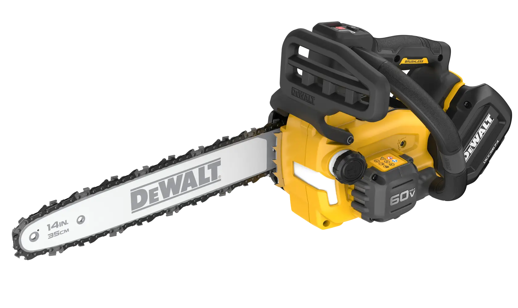 DEWALT DCCS674B - 60V MAX 14-in. Top Handle Chainsaw