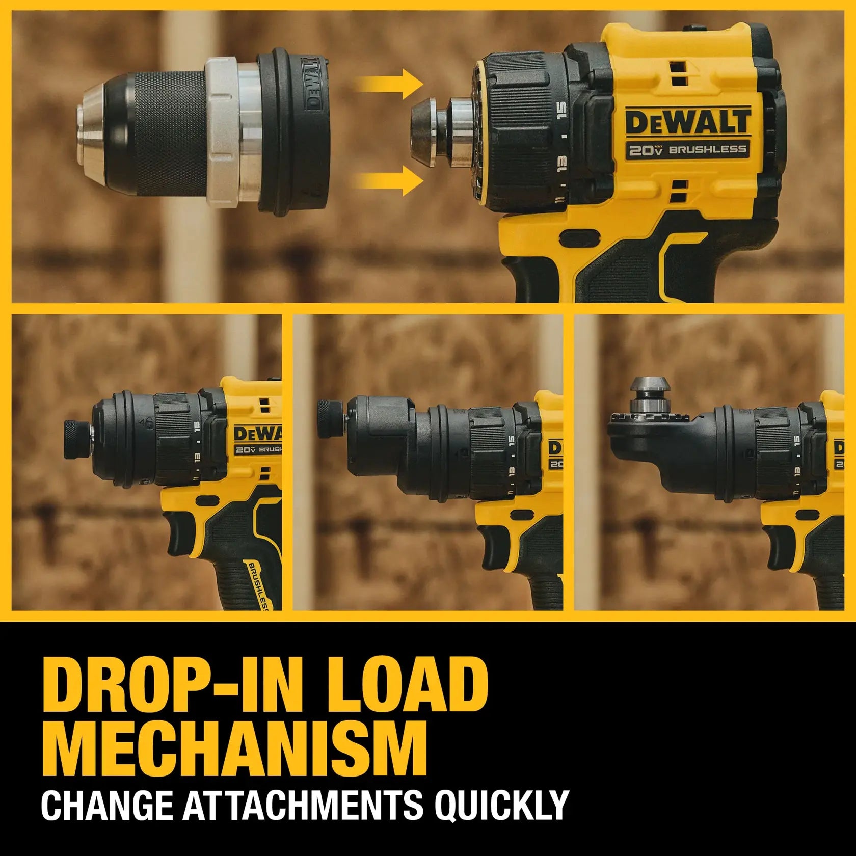DEWALT DCD803B - 20V MAX ATOMIC Multi-Head Drill/Driver