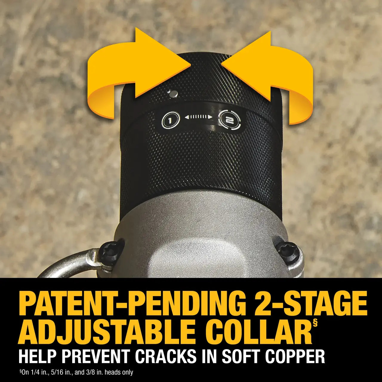 DEWALT DCE450D1 - 20V MAX* Copper Swage Tool Kit