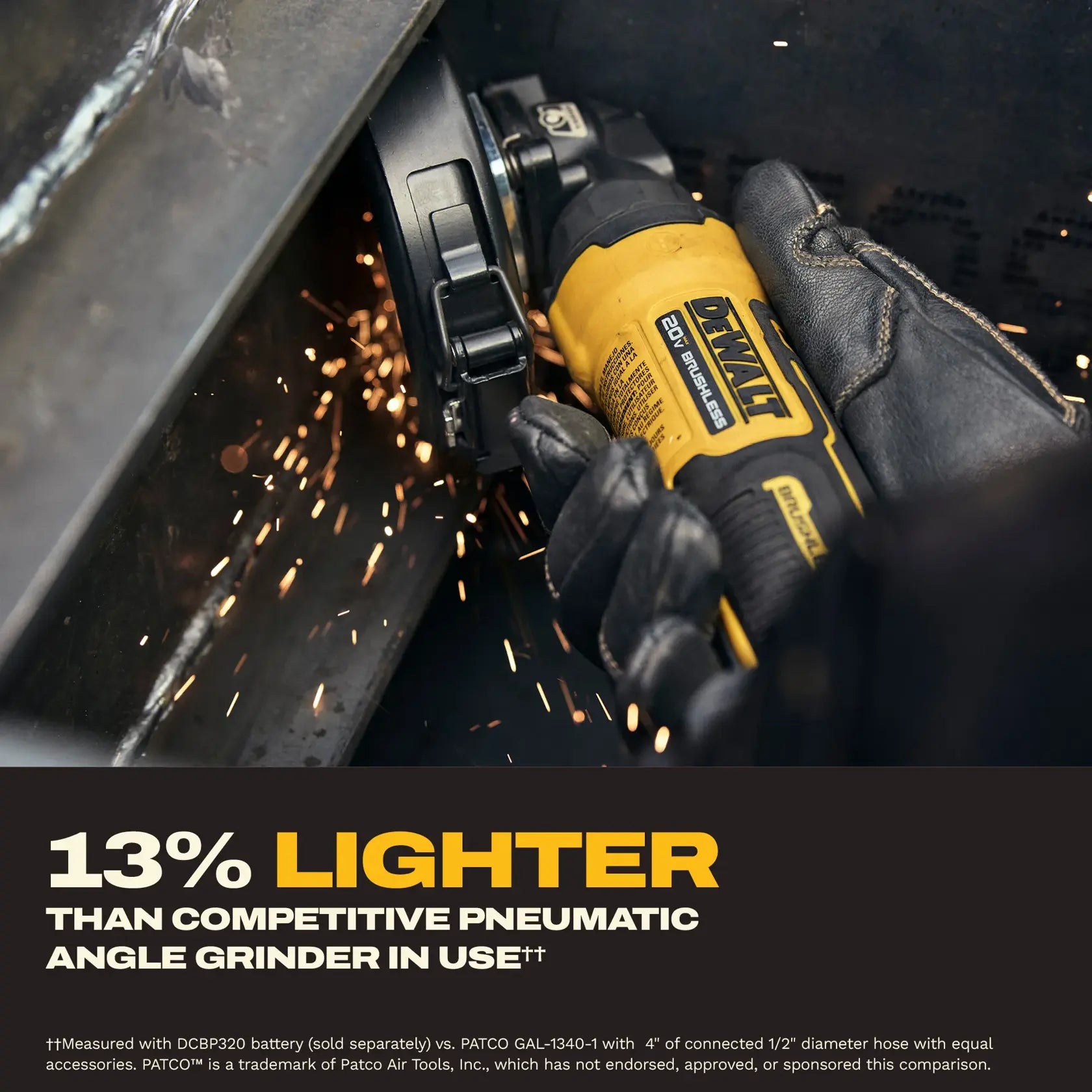 DEWALT DCG400B - 20V MAX ATOMIC 4“ Angle Grinder