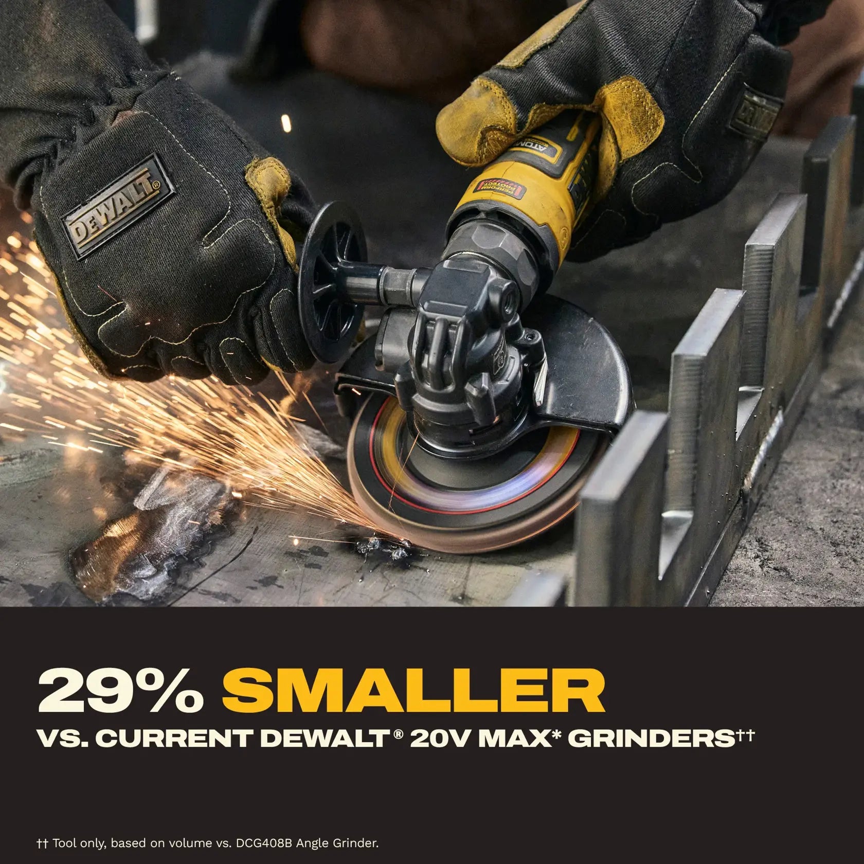DEWALT DCG400B - 20V MAX ATOMIC 4“ Angle Grinder