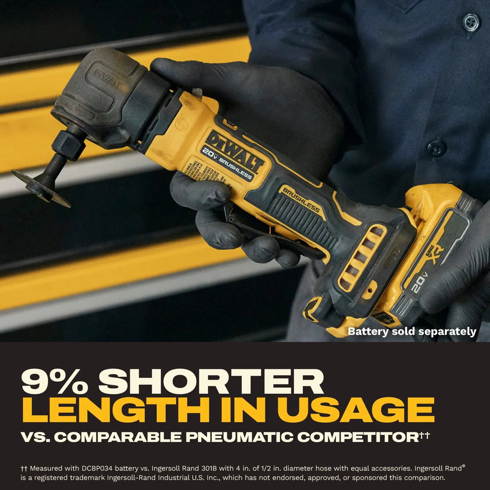 DEWALT DCG422B - 20V MAX* ATOMIC™ Right Angle Die Grinder (Tool Only)