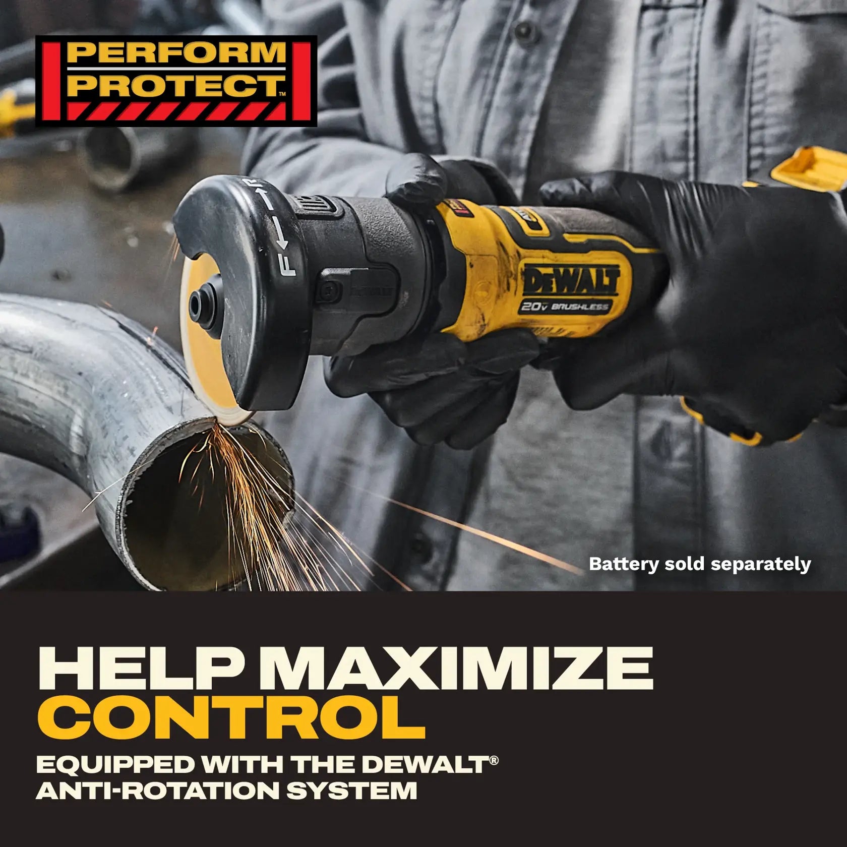 DEWALT DCG430B - ATOMIC™ 20V MAX* 3 in. Cut-Off Tool (Tool Only)