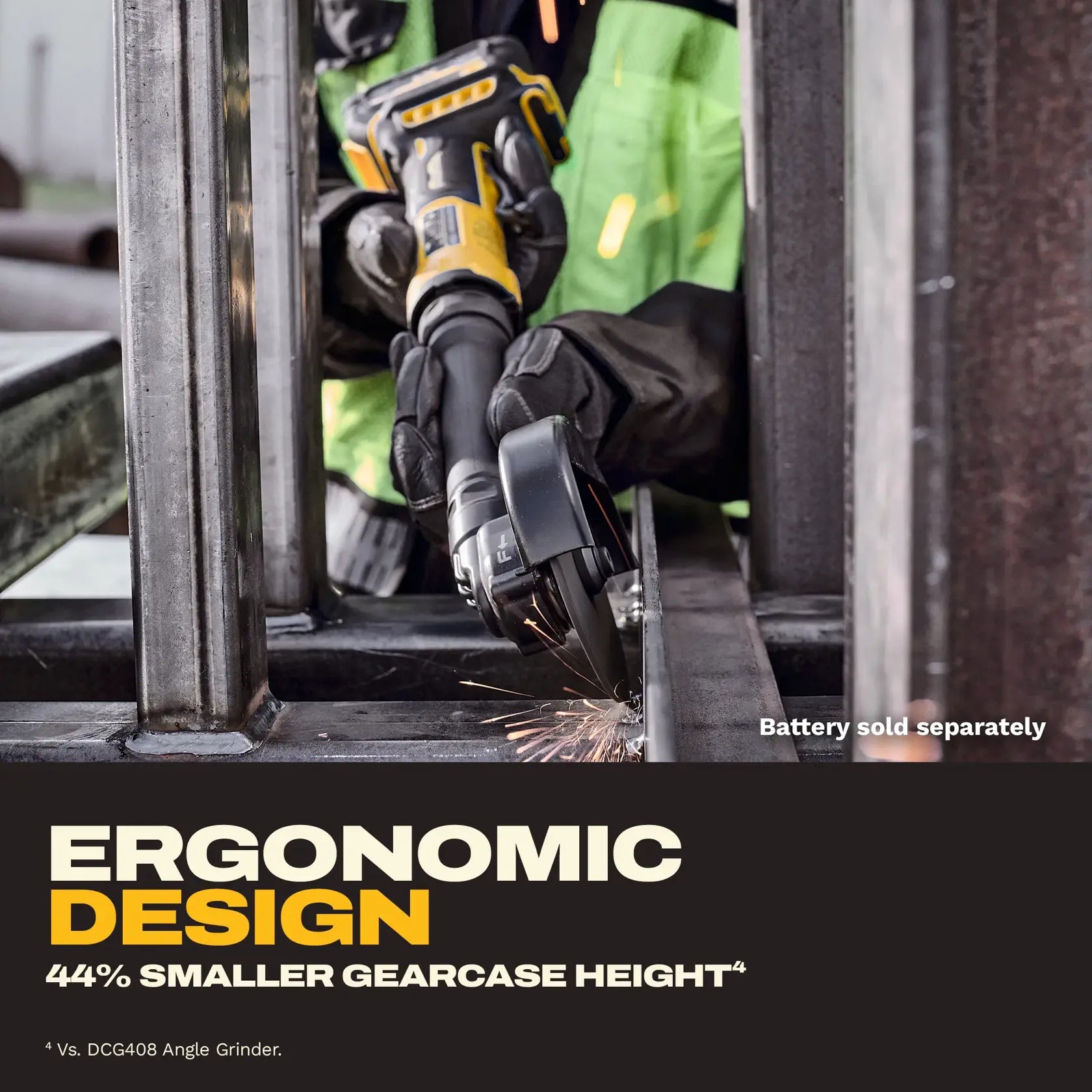 DEWALT DCG432XB - ATOMIC™ 20V MAX* 4 in. Extended Cut-Off Tool (Tool Only)
