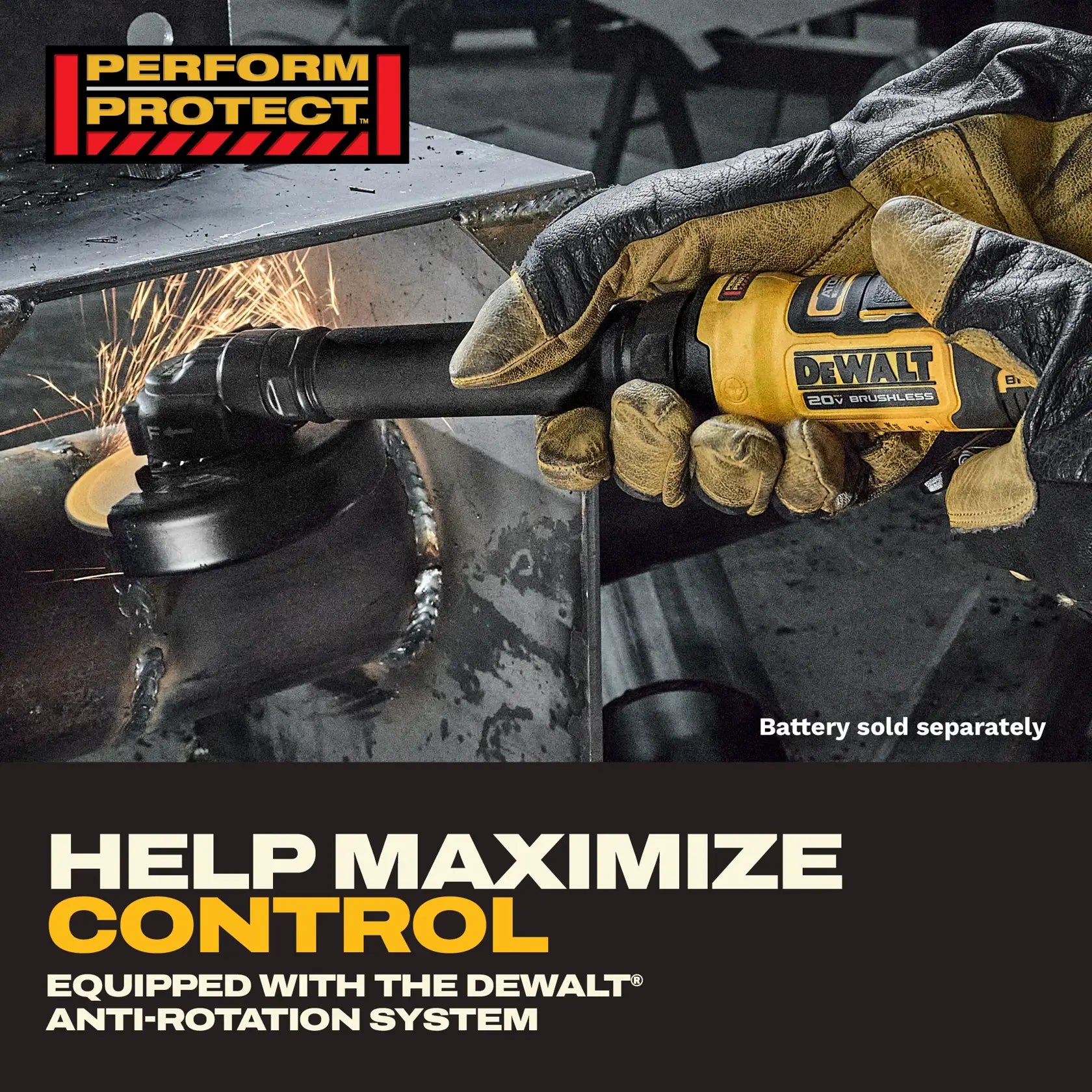 DEWALT DCG432XB - ATOMIC™ 20V MAX* 4 in. Extended Cut-Off Tool (Tool Only)