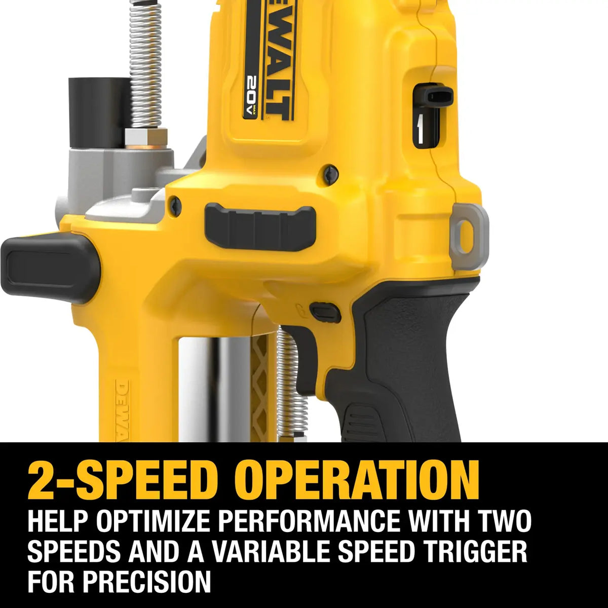 DEWALT DCGG581B - 20V MAX* 2-Speed Grease Gun