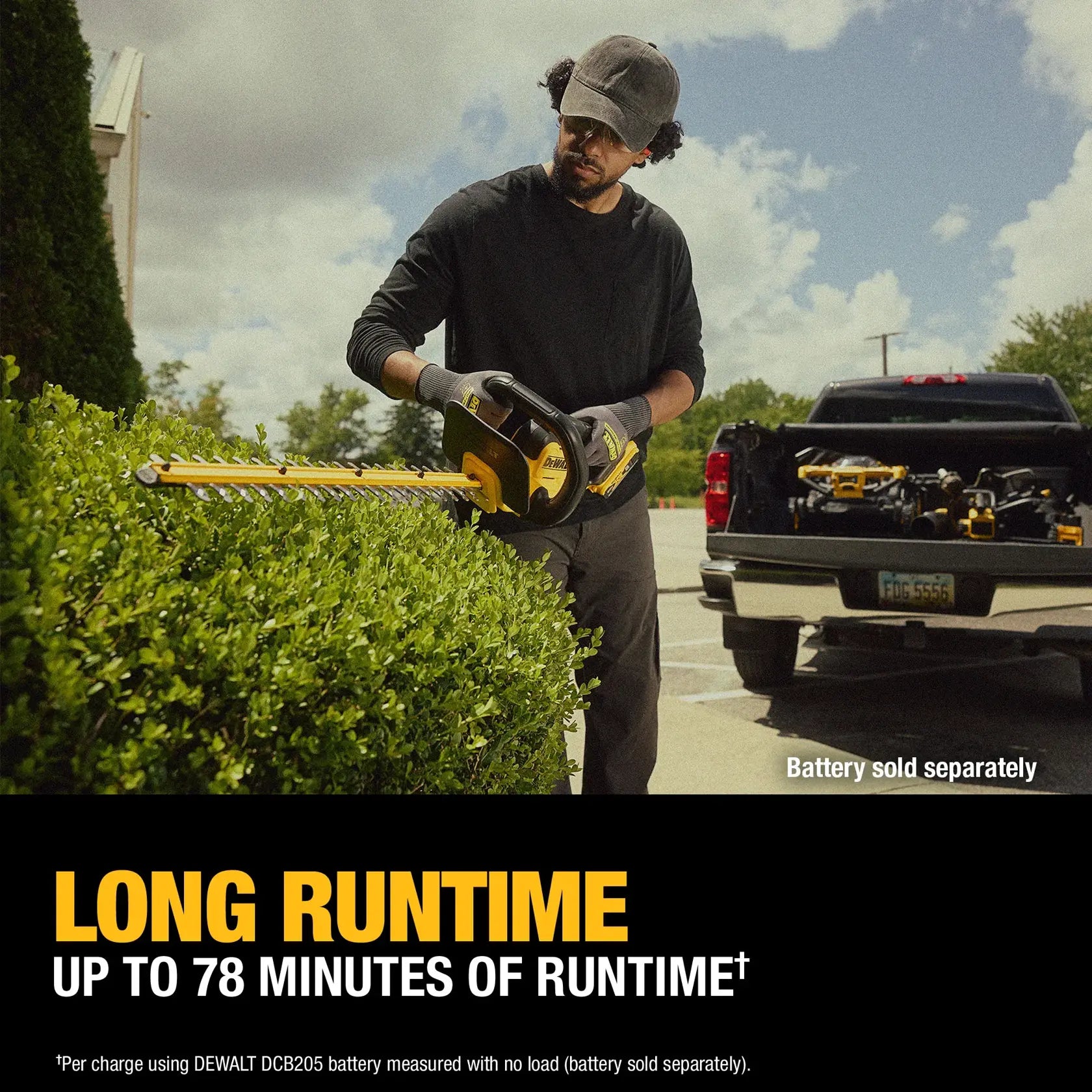 DEWALT DCHT821B - 20V MAX 22-in. Cordless Hedge Trimmer