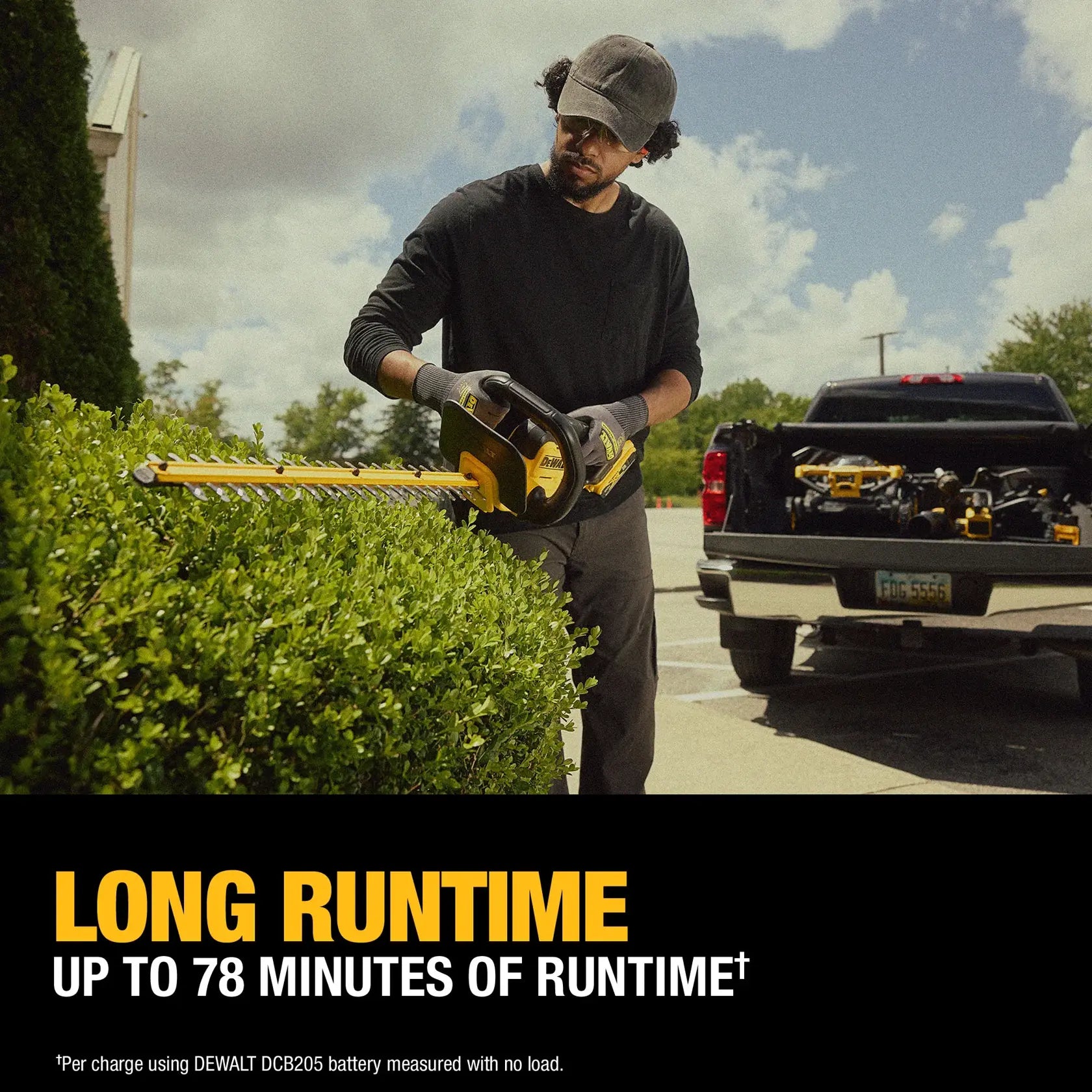 DEWALT DCHT821P1 - 20V MAX 22-in. Cordless Hedge Trimmer Kit