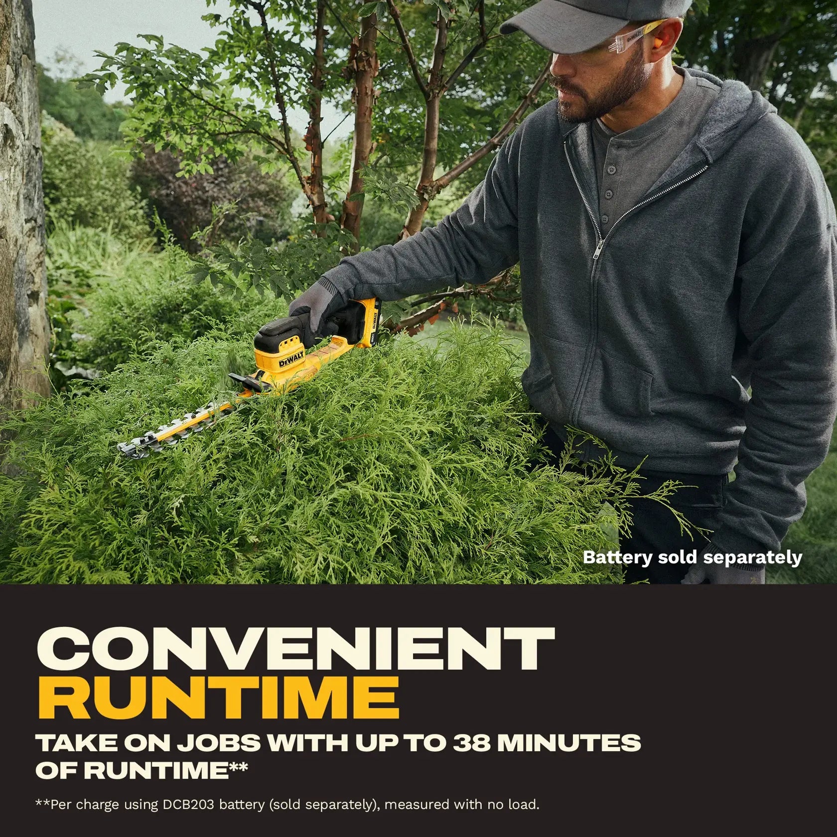 DEWALT DCHT823B - 20V MAX 8-in. Compact Hedge Trimmer