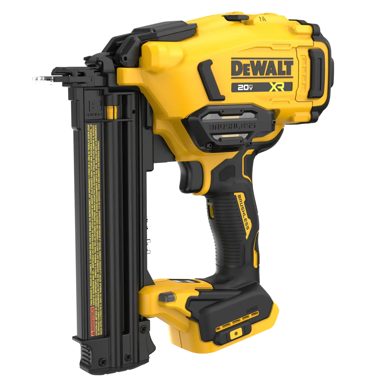 DEWALT DCN210B - 20V MAX XR Cordless 18ga Brad Nailer