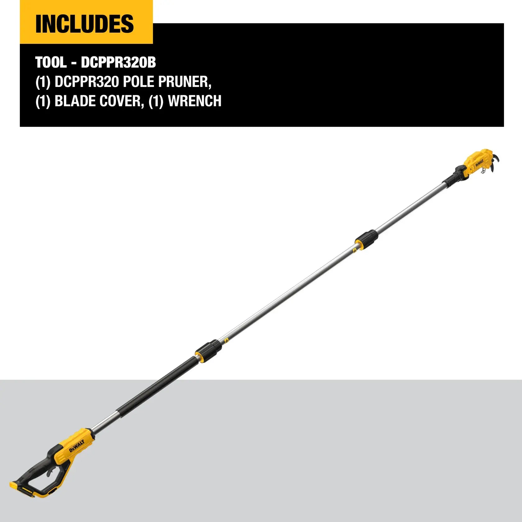 DEWALT DCPPR320B - 20V MAX 1-1/2-in. Cordless Pole Pruner