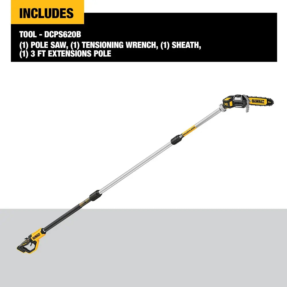 DEWALT DCPS620B - 20V MAX XR Brushless Cordless Pole Saw