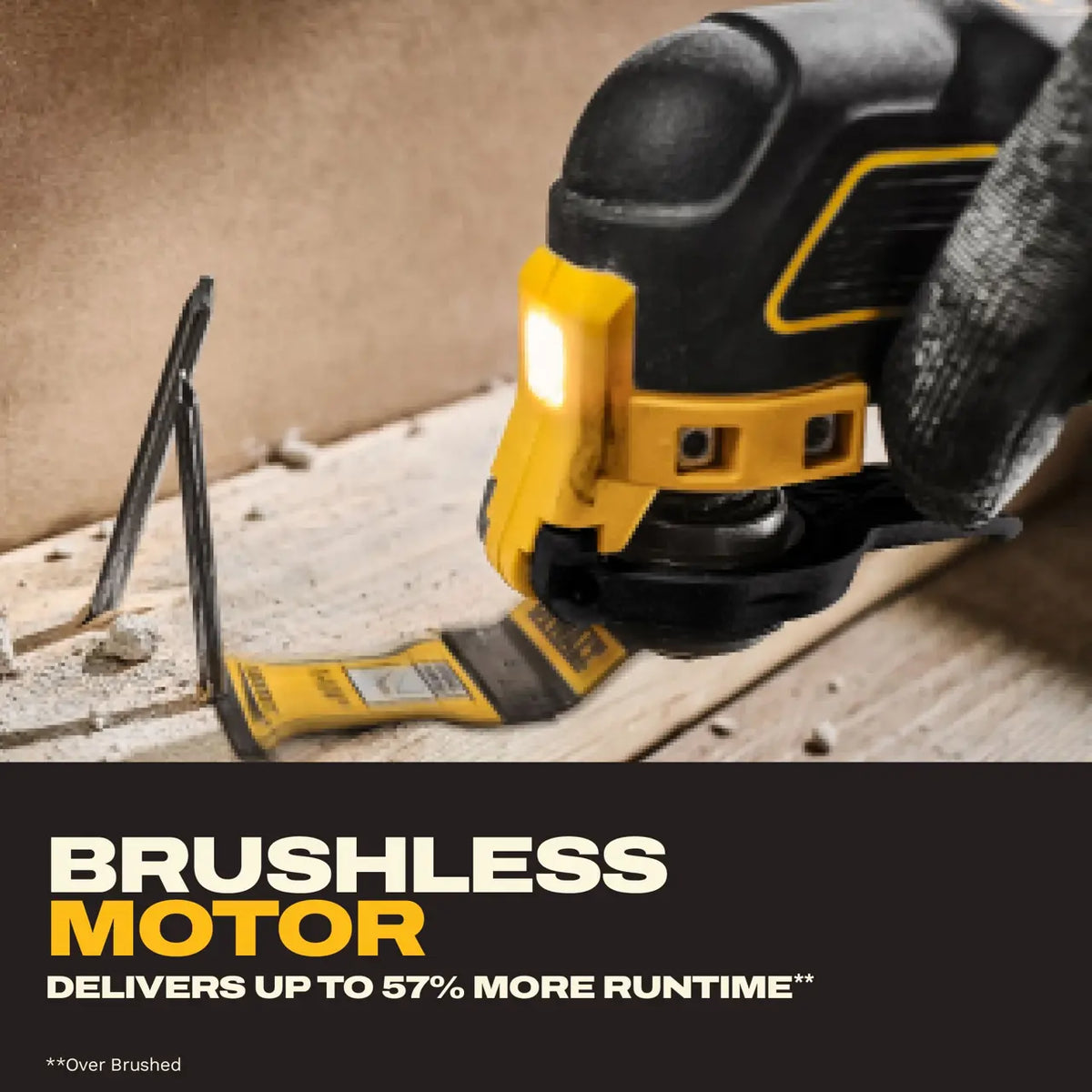 DEWALT DCS354D1 - ATOMIC™ 20V MAX* Brushless Cordless Oscillating Multi-Tool Kit