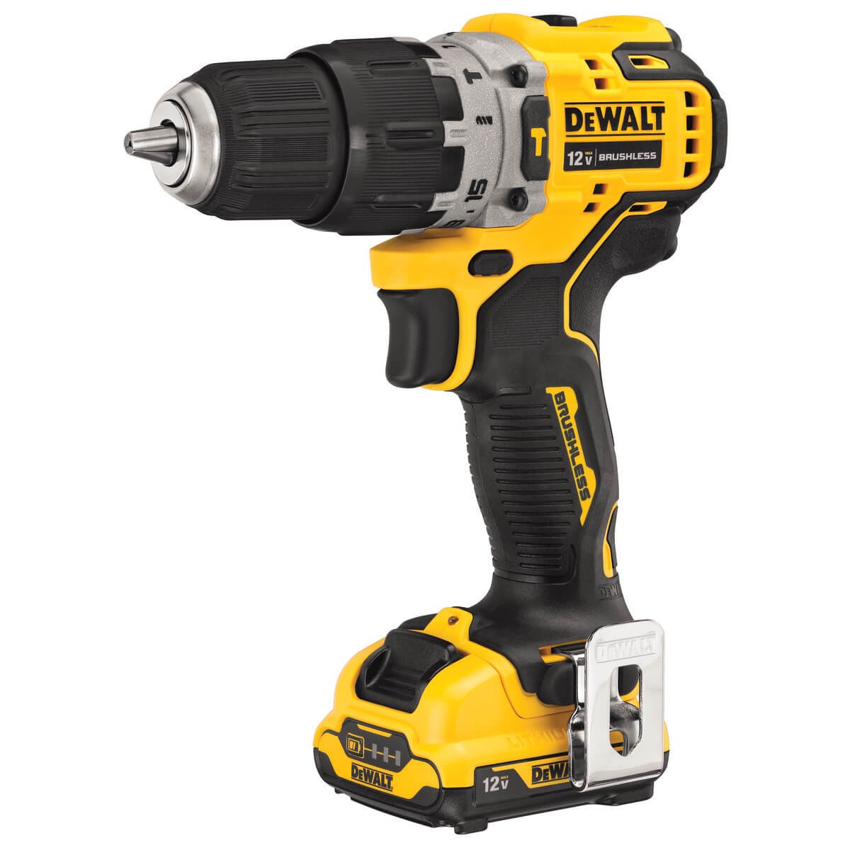 DEWALT DCD706B-XTREME 12V MAX* Brushless 3/8 in. Cordless Hammer Drill (Tool Only) - Wise Line Tools